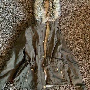 A army colored jacket